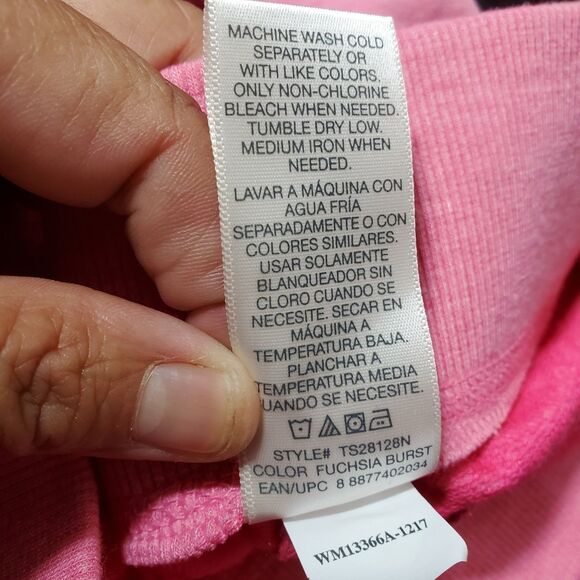 Terra Sky Pink Knit Shorts Size 2X NWT - Picture 5 of 6